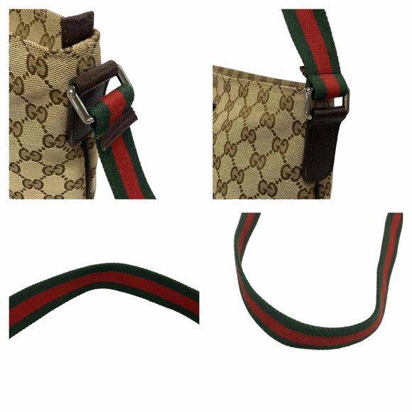 GUCCI Leather Shoulder Bag 610-071225 - Picture 9 of 14